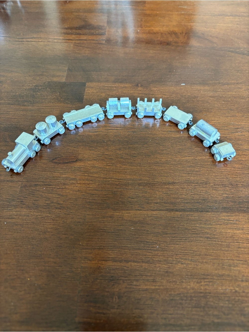 Vintage Gebr Hildner tiny train set from Elton John's Rocket Records launch 1973